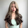 WAVY OMBRE ASH BLONDE WIG