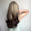 WAVY OMBRE ASH BLONDE WIG