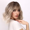 BLONDE BALAYAGE WIG WITH BANGS