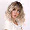 BLONDE BALAYAGE WIG WITH BANGS