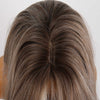ASH BLONDE WIG WITH DARK ROOTS