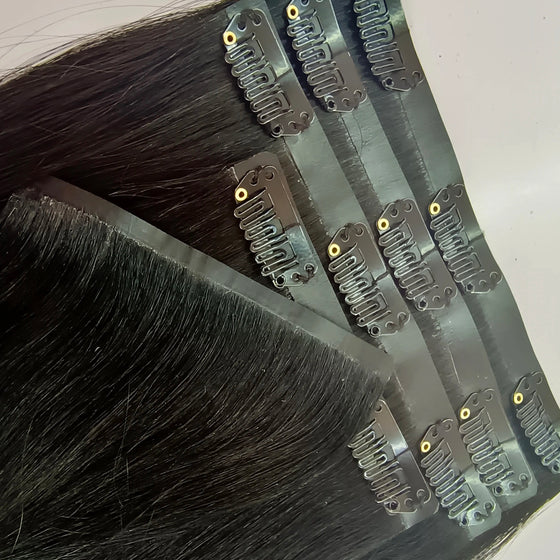 7-Piece Clip-In Hair Extensions Set – Effortless Length & Volume