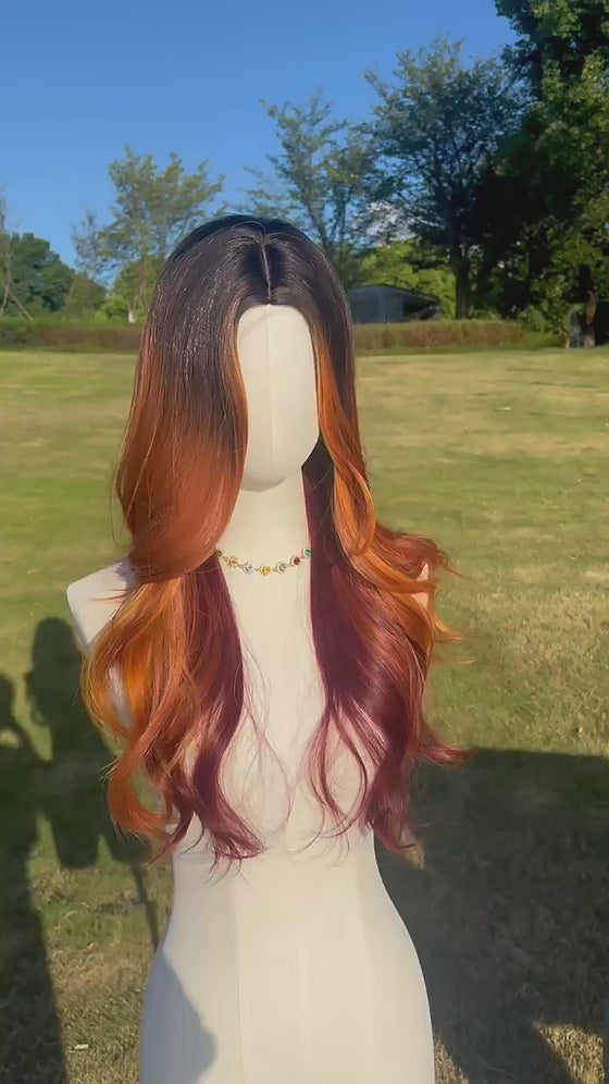 Valhalla Copper Ombre Wig